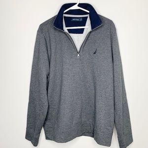 Nautica Quarter-Zip Sweater